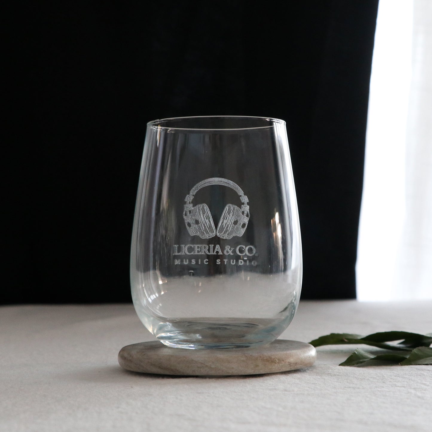 Engraved Corporate Stemless Glass