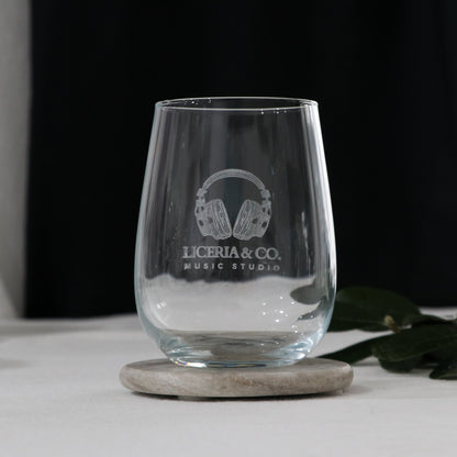 Engraved Corporate Stemless Glass