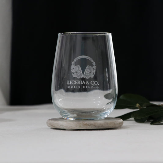 Engraved Corporate Stemless Glass