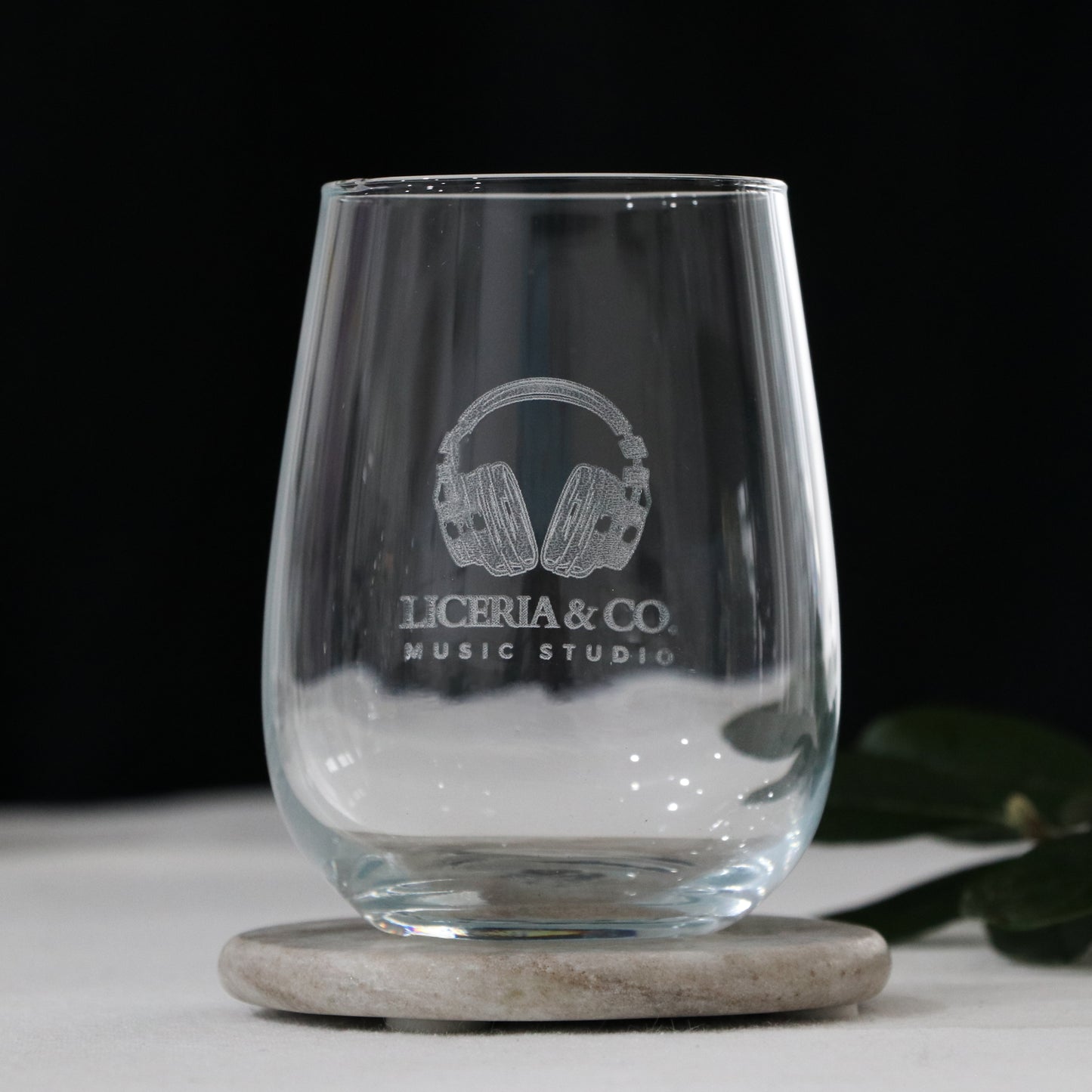 Engraved Corporate Stemless Glass